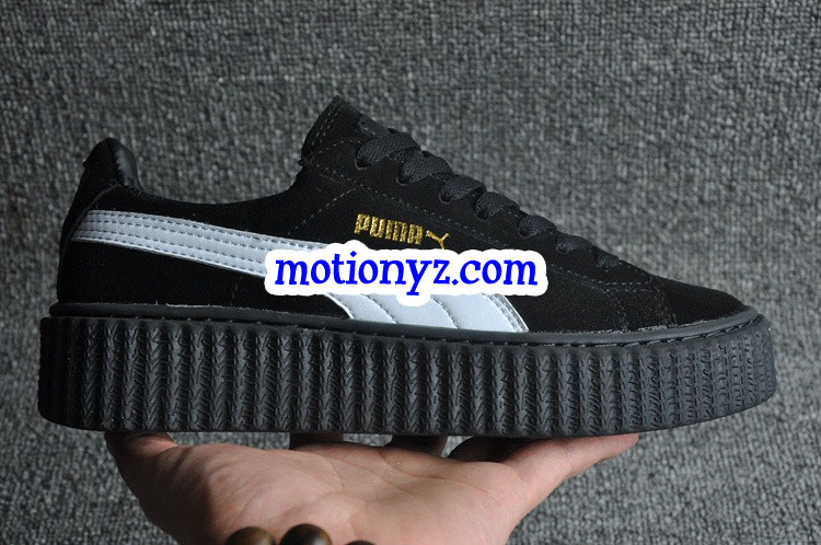 Puma Fenty Rihanna Creeper Low Black White